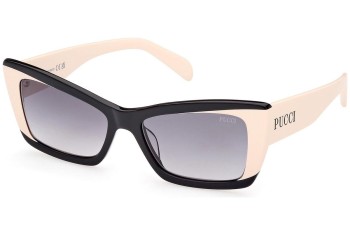 Sunglasses Emilio Pucci EP0205 05B Cat Eye Schwarz