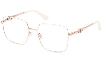 Glasses Guess GU2953 024 Quadratisch Weiß