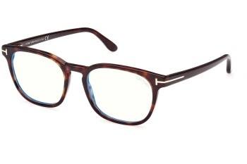 Glasses Tom Ford FT5868-B 052 Quadratisch Havanna