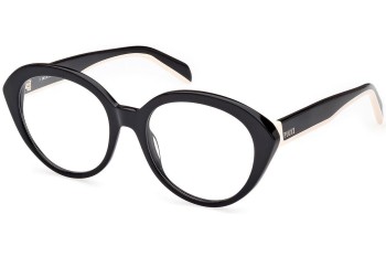 Glasses Emilio Pucci EP5223 004 Rund Schwarz