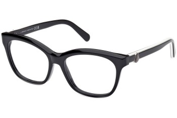 Glasses Moncler ML5183 001 Quadratisch Schwarz