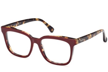 Glasses Max Mara MM5095 071 Quadratisch Rot