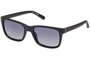 Sonnenbrille Guess GU00066 02D Polarized Rechteck Schwarz