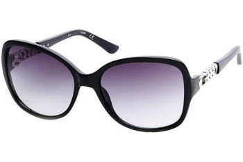 Sonnenbrille Guess GU7452 01B Groß Schwarz