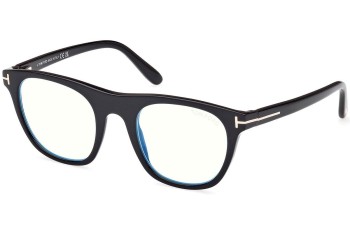 Brillen Tom Ford FT5895-B 001 Quadratisch Schwarz