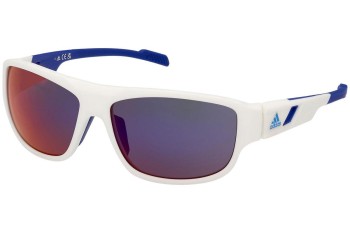 Sonnenbrille Adidas Sport SP0045 21Z Rechteck Weiß