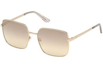 Sonnenbrille Guess GU7615 32C Quadratisch Gold