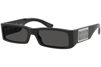 Sonnenbrille Dolce & Gabbana DG4444 501/87 Rechteck Schwarz