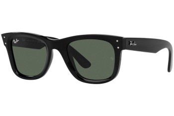 Sonnenbrille Ray-Ban Wayfarer Reverse RBR0502S 6677VR Quadratisch Schwarz