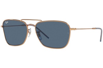 Sunglasses Ray-Ban Caravan Reverse RBR0102S 92023A Rechteck Gold