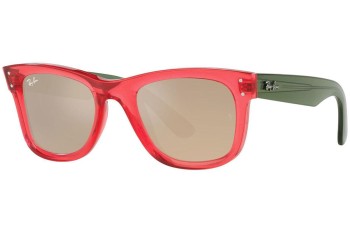 Sonnenbrille Ray-Ban Wayfarer Reverse RBR0502S 67132O Quadratisch Rosa