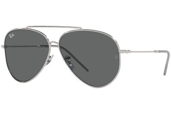 Sunglasses Ray-Ban Aviator Reverse RBR0101S 003/GR Pilot Silber