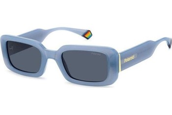 Sunglasses Polaroid PLD6208/S/X MVU/C3 Polarized Rechteck Blau