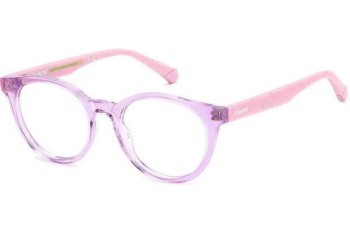 Glasses Polaroid Junior PLDD831 789 Oval Lila