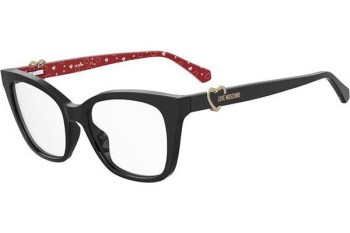 Glasses Love Moschino MOL621 807 Cat Eye Schwarz