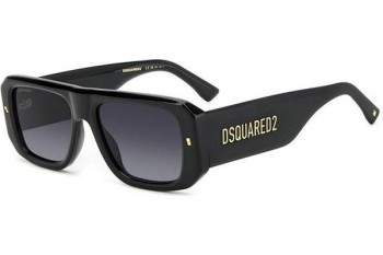 Sunglasses Dsquared2 D20107/S 807/9O Rechteck Schwarz