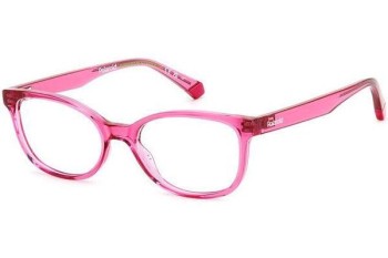 Glasses Polaroid Junior PLDD833 MU1 Cat Eye Rosa