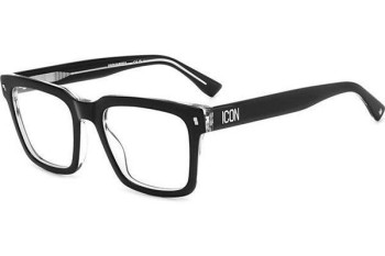 Brillen Dsquared2 ICON0013 7C5 Quadratisch Schwarz