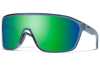 Sonnenbrille Smith BOOMTOWN SIF/X8 Monoscheibe | Shield Blau