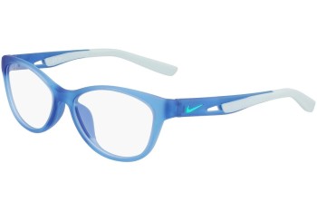 Brillen Nike 5039 450 Cat Eye Blau