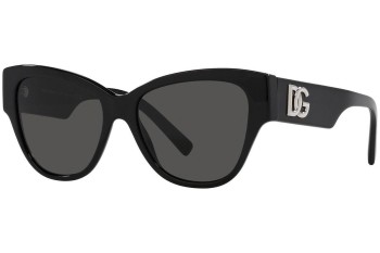 Sonnenbrille Dolce & Gabbana DG4449 501/87 Cat Eye Schwarz