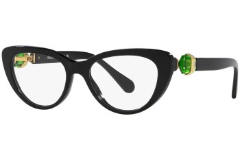 Glasses Swarovski SK2005 1001 Cat Eye Schwarz