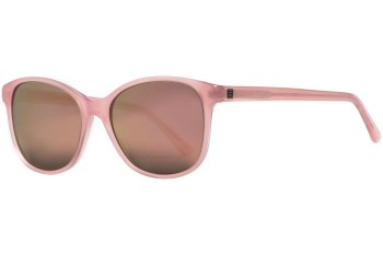 Sonnenbrille Horsefeathers Chloe AW060D Polarized Quadratisch Rosa