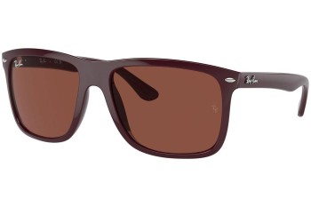 Sunglasses Ray-Ban Boyfriend Two RB4547 6718C5 Quadratisch Rot