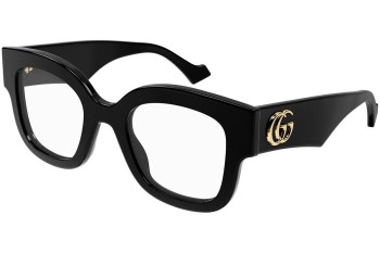 Glasses Gucci GG1423O 001 Quadratisch Schwarz