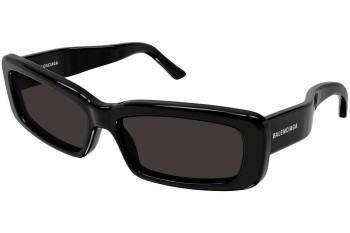 Sonnenbrille Balenciaga BB0286S 001 Rechteck Schwarz