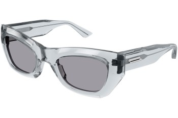 Sunglasses Bottega Veneta BV1251S 003 Cat Eye Grau