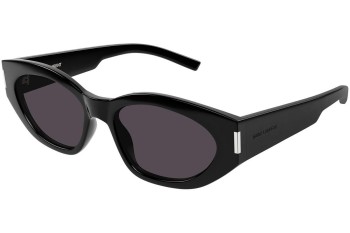 Sunglasses Saint Laurent SL638 001 Cat Eye Schwarz