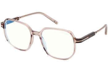 Brillen Tom Ford FT5911-B 045 Quadratisch Braun