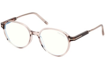 Brillen Tom Ford FT5910-B 045 Rund Braun