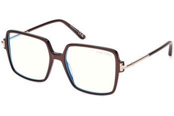 Glasses Tom Ford FT5915-B 045 Quadratisch Braun