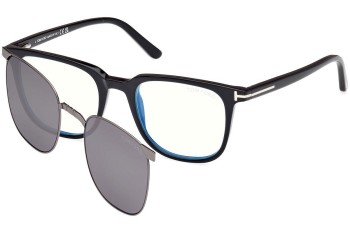 Glasses Tom Ford FT5916-B 001 Quadratisch Schwarz