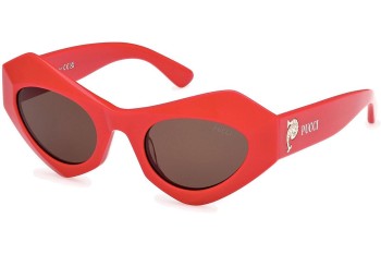 Sonnenbrille Emilio Pucci EP0214 66J Cat Eye Rot