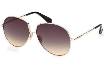 Sonnenbrille Max Mara Design8 MM0081 32B Rund Gold