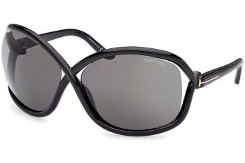 Sonnenbrille Tom Ford Bettina FT1068 01A Besondere Schwarz