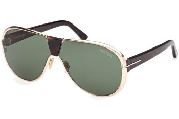 Sunglasses Tom Ford Vincenzo FT1072 28N Pilot Gold