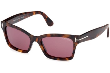 Sunglasses Tom Ford Mikel FT1085 52U Quadratisch Havanna