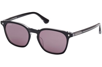 Sunglasses Web WE0364 05A Rund Schwarz