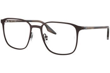 Glasses Ray-Ban RX6512 2593 Quadratisch Braun