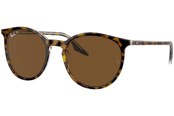 Sunglasses Ray-Ban RB2204 139357 Polarized Rund Havanna