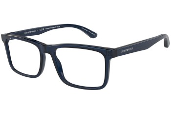 Glasses Emporio Armani EA3227 6047 Rechteck Blau