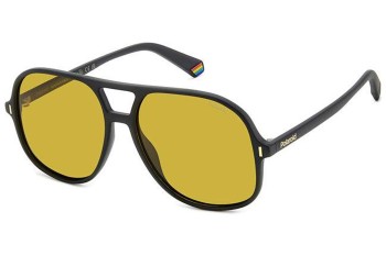 Sonnenbrille Polaroid PLD6217/S 003/MU Polarized Quadratisch Schwarz