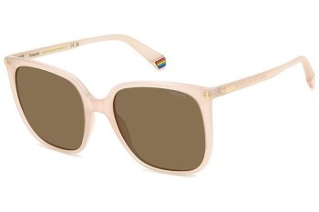 Sonnenbrille Polaroid PLD6218/S 35J/SP Polarized Quadratisch Rosa