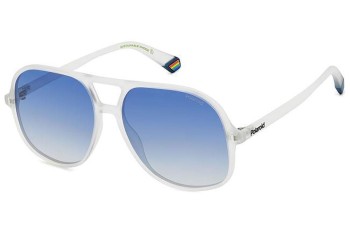 Sonnenbrille Polaroid PLD6217/S 2M4/Z7 Polarized Quadratisch Kristall