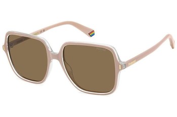 Sunglasses Polaroid PLD6219/S 35J/SP Polarized Quadratisch Rosa