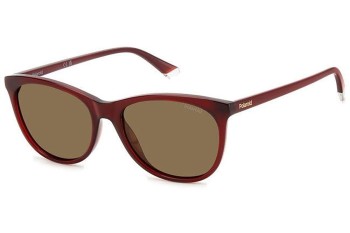 Sonnenbrille Polaroid PLD4161/S LHF/SP Polarized Rechteck Rot